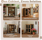 PetsCosset Small Weatherproof Outdoor Storage Cabinet - Image 6