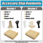 Amagenix Sun Shade Cloth Privacy Screen - Image 4