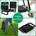 TomCare Garden Kneeler and Seat, 11.14" Kneeling Pad Sturdy Garden Bench | - Image 6