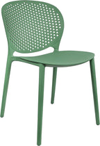 2xhome Set of 4 Patio Dining Chairs | Modern Stackable Outdoor Pool Side Chair - Image 6