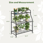 Simple Trending Plant Stand Indoor Outdoor, Plant Shelf - Image 3