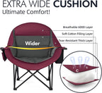 Oversized Camping Chair for Adults 2 Pack - Image 3