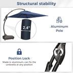 Grand patio 10x13 FT Large Cantilever Umbrella - Image 6