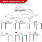 Eurmax USA High Performance Grill Gazebo Canopy Replacement Cover 5x8 BBQ - Image 5