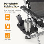 NEWBULIG Zero Gravity Chair, Folding Patio Recliner - Image 5
