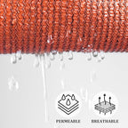 Shade&Beyond Custom Sun Shade Sail 15'x17'x22.7' Triangle Sun Sail Shades Patio - Image 3
