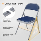 VINGLI 6 Pack Folding Chairs - Image 4