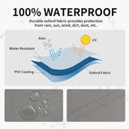 Easy-Going 100% Waterproof Outdoor Curtains 54x120 inch, Gazebo and Pergola 2 - Image 2