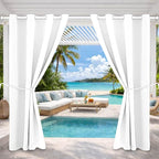 Outdoor Indoor Curtains W52 x L108 by DivaenCamino