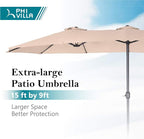 PHI VILLA 15FT Patio Umbrella - Image 2