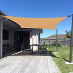 SUNNY GUARD Custom Size 4'x8' Peach Fuzz Sun Shade Sail Rectangle UV Block Shade by SUNNYGUARD