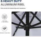 ABCCANOPY Solar Led Patio Umbrella - Image 6