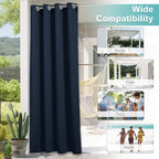 NICETOWN 2 Panels Patio Curtains - Image 7
