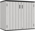 KINYING Outdoor Horizontal Storage Sheds, 37 Cu.ft Outdoor Storage Cabinet by KINYING