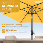 Tempera Patio Market Outdoor Table Umbrella - Image 2
