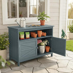 HIPS All-Weather Outdoor Storage Cabinet, Outdoor Sideboard - Image 2