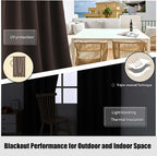 BONZER Waterproof Indoor/Outdoor Curtains - Image 5