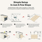 USA Based, Premium Outdoor Sun Sail Shade – UV Protection Canopy - Image 7