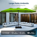 Rectangular Patio Umbrella - Image 7