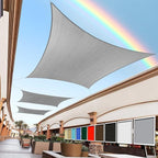 Royal Shade 6' x 8' Grey Rectangle Square Sun Shade Sail Order to Make by RoyalShade
