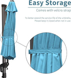 PURPLE LEAF Cantilever Umbrella - Image 9