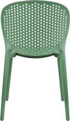 2xhome Set of 2 Patio Dining Chairs | Modern Stackable Outdoor Pool Side Chair - Image 9