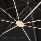 9x12 FT Outdoor Cantilever Patio Umbrella - Image 3