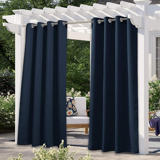 NICETOWN Indoor Blackout Outdoor Curtain by NICETOWN