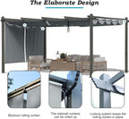 12 x 14 ft Outdoor Pergola - Image 4