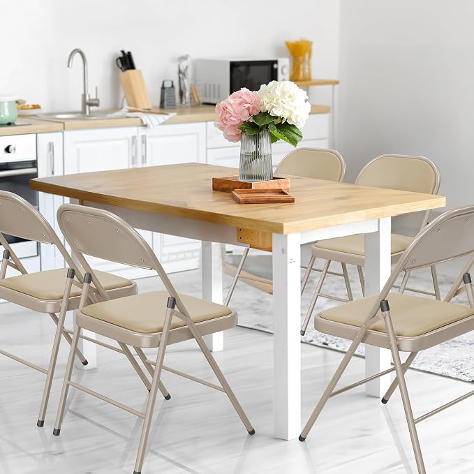 VINGLI 4 Pack Folding Chairs - Image 2
