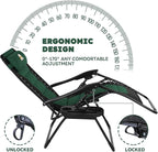 Colegence Oversized Padded Zero Gravity Chairs, 0-170° lock, removable side - Image 4