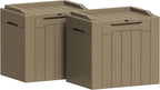 Greesum 31 Gallon Deck Box for Outside, All Weather Outdoor Storage Boxes for by BuynowfromGreesum