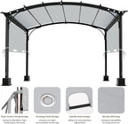 85"x 208" Universal Pergola Shade Cover, Garden Shade Replacement - Image 3