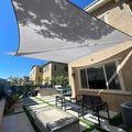10' x 10' x 10' Triangle Sun Shade Sail, pergola by SUNLAX