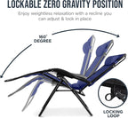 Best Choice Products Oversized Padded Zero Gravity Chair w/Canopy Headrest Cup - Image 7