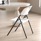 Nazhura 350 Weight Limit Heavy Duty Plastic Folding Chair - Image 5