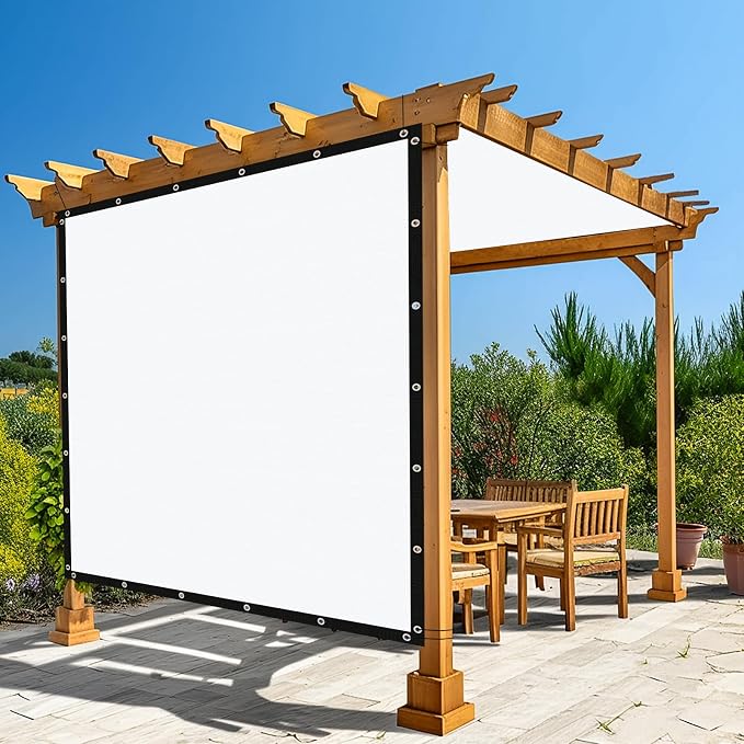 Amagenix 90% Pergola Shade Cover 4' X 4' Sun Shade Cloth by Amagenix