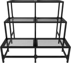 3-Tier Large Metal Plant Stand, Indoor/Outdoor Display Rack | 3-tier stair - Image 8