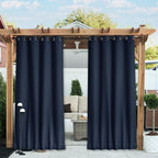 NICETOWN 2 PCs Waterproof Outdoor Curtains by NICETOWN