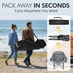 Oversized Camping Chair for Adults 2 Pack - Image 7