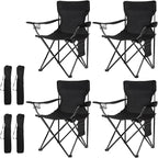 Damei century 4Pack Folding Camping Chairs, Portable by Dameicentury
