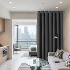 Joydeco Blackout Patio Sliding Door Curtains, Privacy Room Divider Curtains | - Image 2