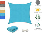 Tronssien Rectangle 12'x12' Sun Shade Sail, 95% UV Blockage Canopy Awning - Image 5