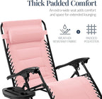Best Choice Products Oversized Padded Zero Gravity Chair, Folding Outdoor Patio - Image 4