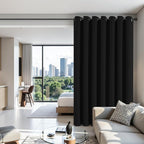 Joydeco Blackout Patio Sliding Door Curtains, Privacy Room Divider Curtains | - Image 3