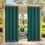 NICETOWN Outdoor Patio Curtain Extra Long Drape 108" L Waterproof/Windproof by NICETOWN