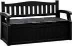 Flamaker 80 Gallon Storage Bench, Deck Box by Flamaker