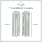Exclusive Home Cabana Solid Indoor/Outdoor Light Filtering Hook-and-Loop Tab - Image 11