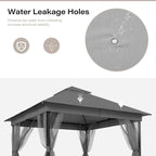 10' X 10' Waterproof Patio Gazebo - Image 5
