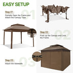 COOS BAY 11x11 Pop Up Gazebo - Image 2